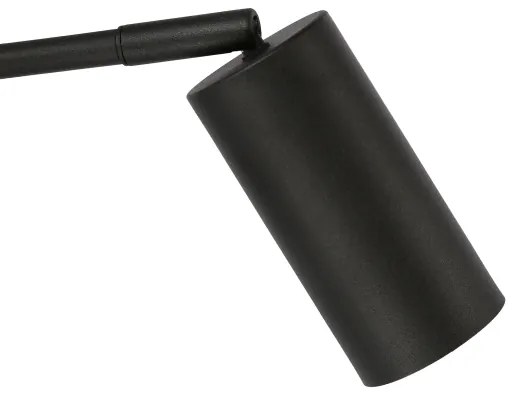 Fali lámpa TINA 1xGU10/15W/230V fekete