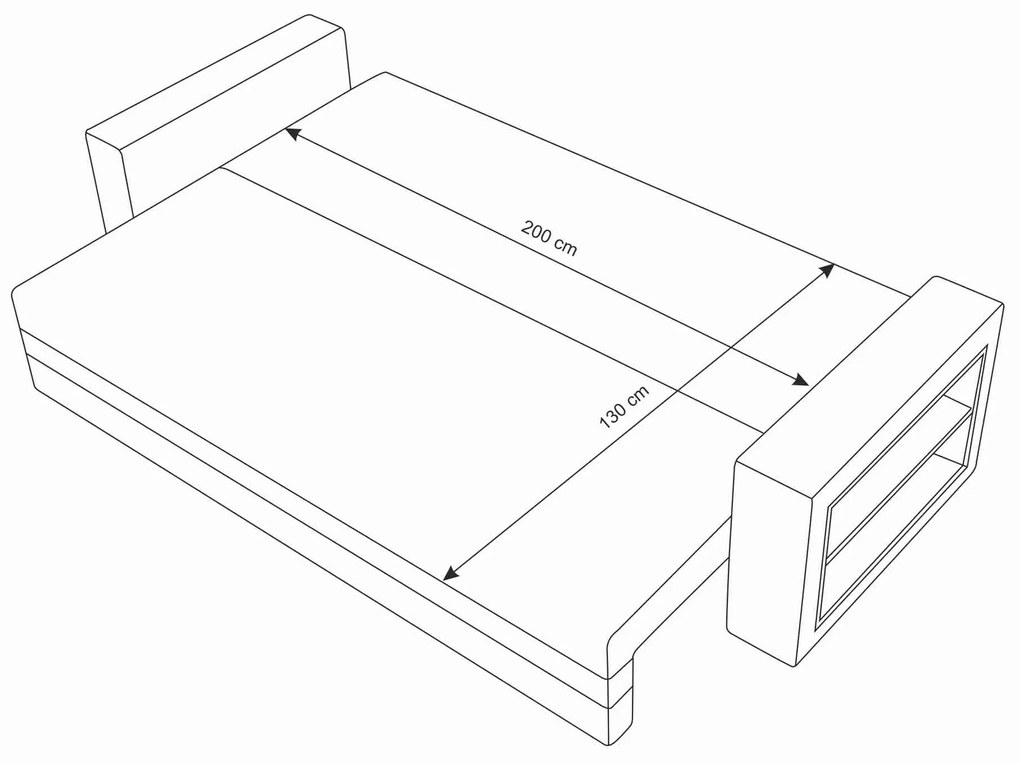 Kerti pad 160 cm. Akció -16%. 1042573