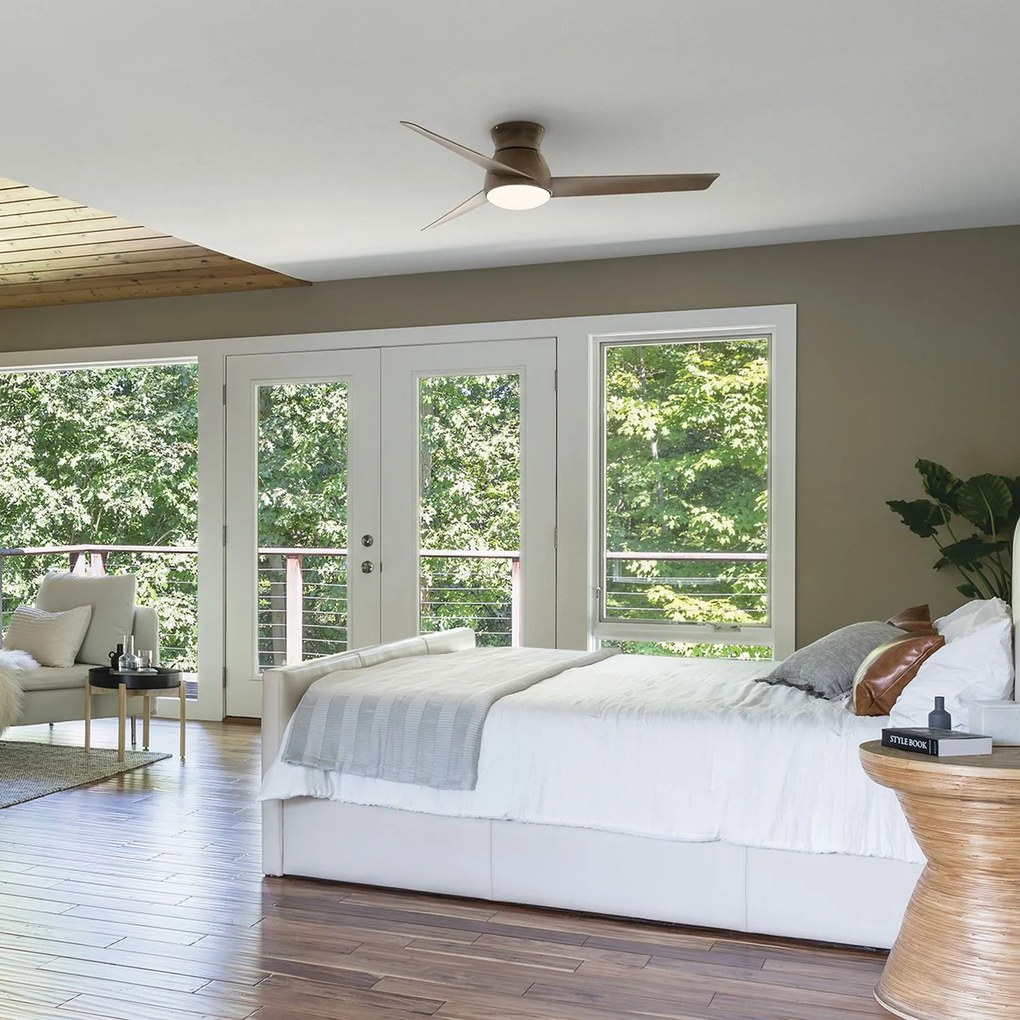 Kichler modern mennyezeti ventilátor eris dió elsklf-eris-60-wn IP44