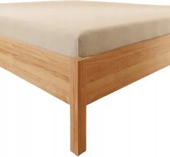 Jersey Lepedő 200x220 Gumis Bézs 30cm Magas Bézs Lengyel