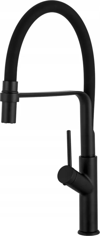 Konyhai Csaptelep Flexibilis Hajlékony Fekete Konyhai Csaptelep Vasto Mosogató