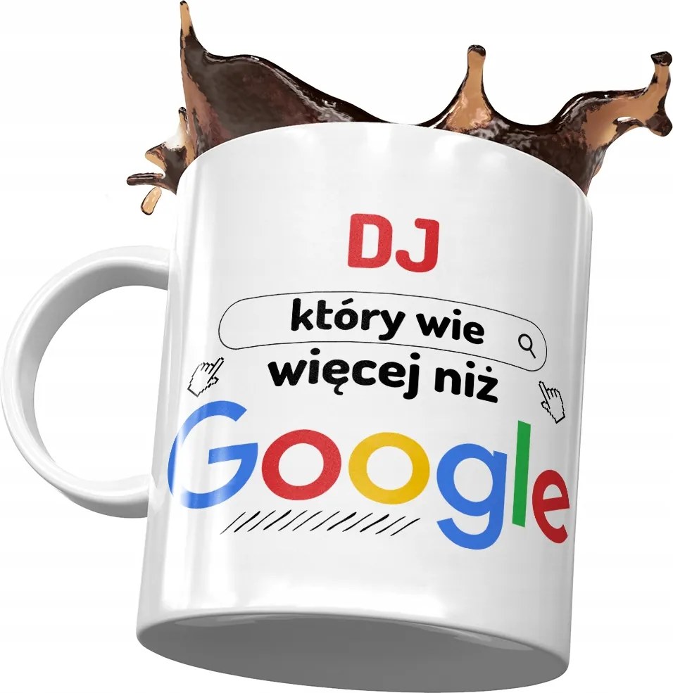 Bögre Dja Többet Tud, mint a Google Ajándék Nyomtatott Fotóval