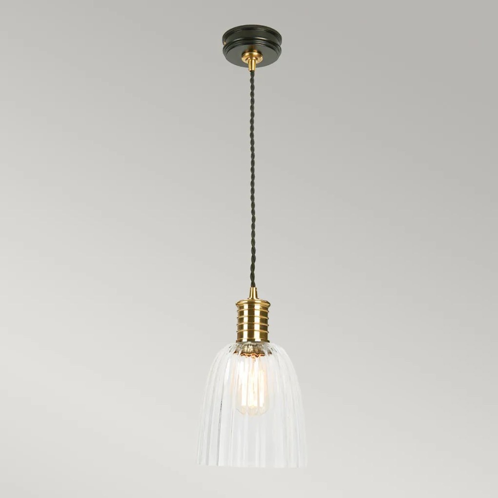 ELSTEAD DOUILLE-P-BPB DOUILLE Modern Függesztett Lámpa Sárgaréz E27 IP20