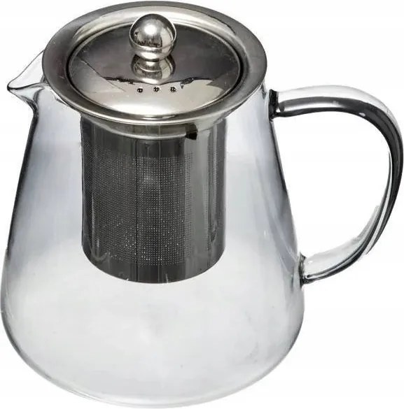 Mg Home Üveg teáskanna teafőzővel, gyógynövényekkel 950 ml 680