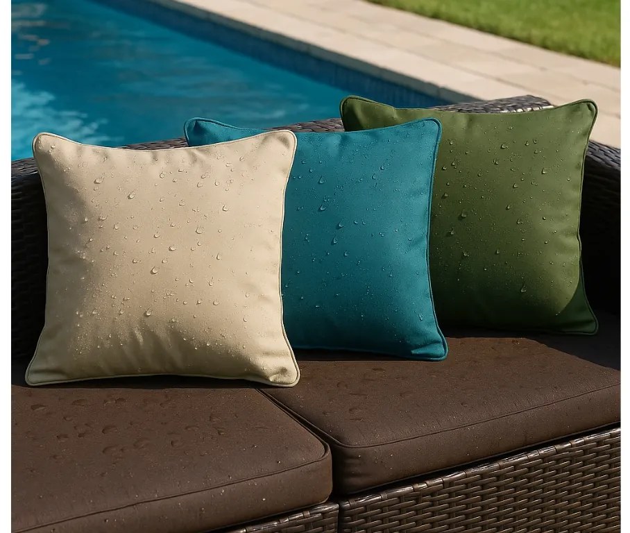 Kültéri párna CALINO 45x45 cm, szürkészöld