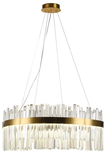 LED állítható fényerejű kristály csillár kábellel LED/80W/230V + DO