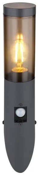 Globo 3157SAS- Kültéri fali lámpa érzékelővel BOSTON 1xE27/60W/230V IP44