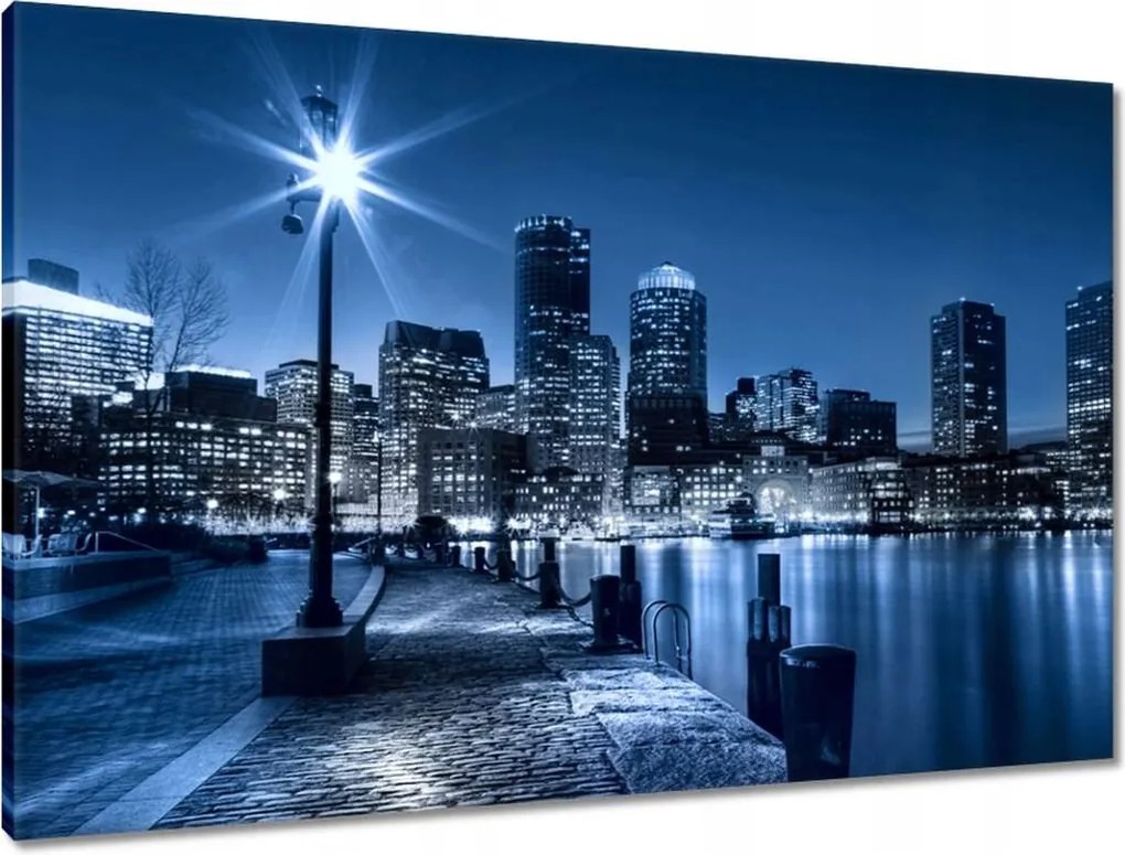 Vászonkép 90x60 Éjszakai városkép