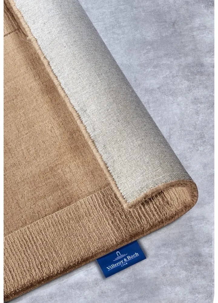 Bézs kézi szövésű gyapjú szőnyeg 160x230 cm Charlotte – Villeroy&Boch