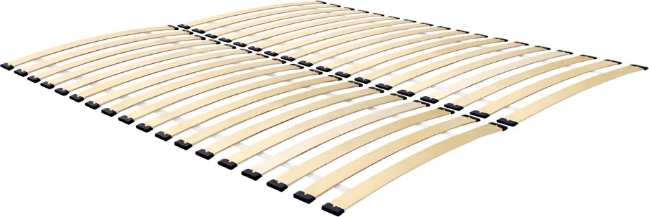 Feltekerhető ágyrács, 200x200 cm, BREZO