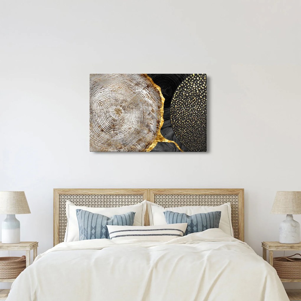 Kép - Fatörzs a kollázsban 2 (90x60 cm)