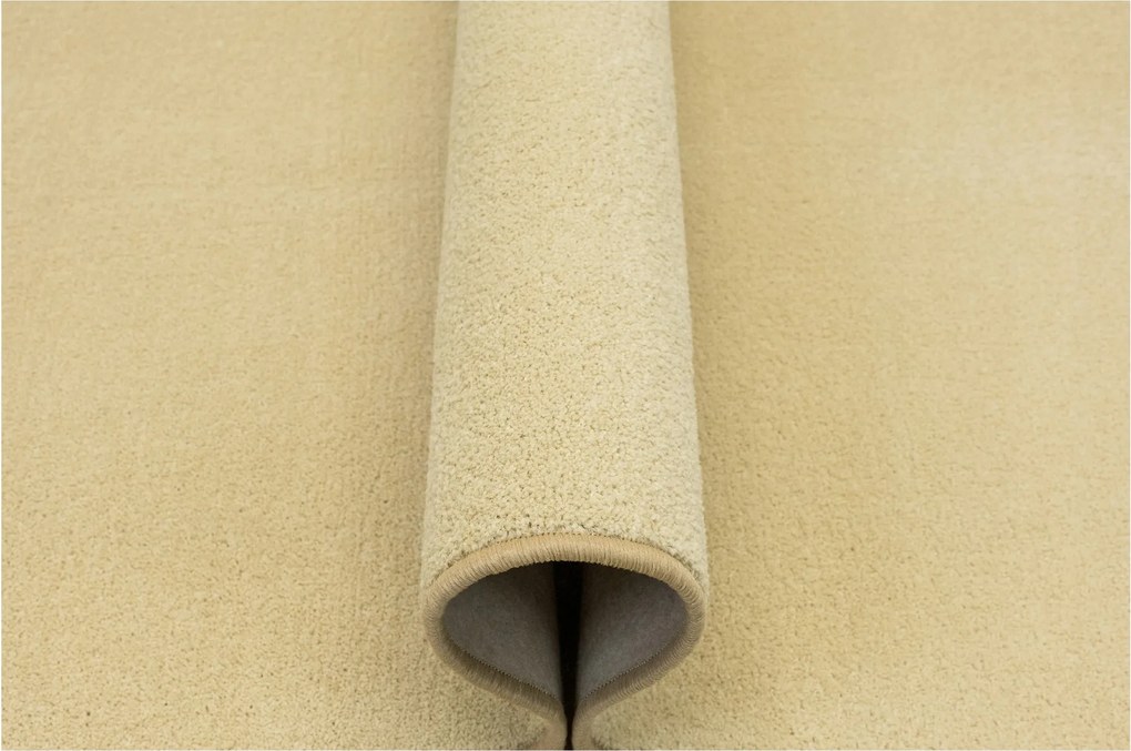 Bézs Filc Szőnyeg Nappaliba Puha Sima Tiffany 200x300 cm