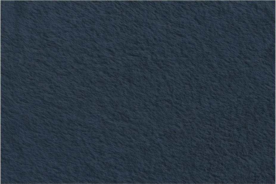 Sötétkék műszőrme babzsákfotel Lilibet – Bobochic Paris