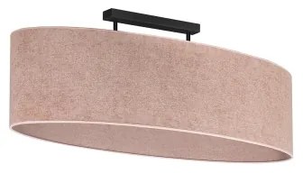 Duolla - Felületre szerelhető csillár OVAL 2xE27/15W/230V rózsaszín