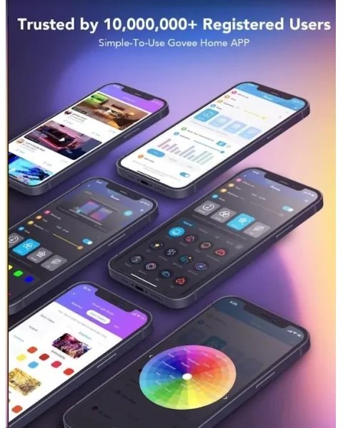 Govee - Wi-Fi RGBIC PRO okos LED szalag 10m