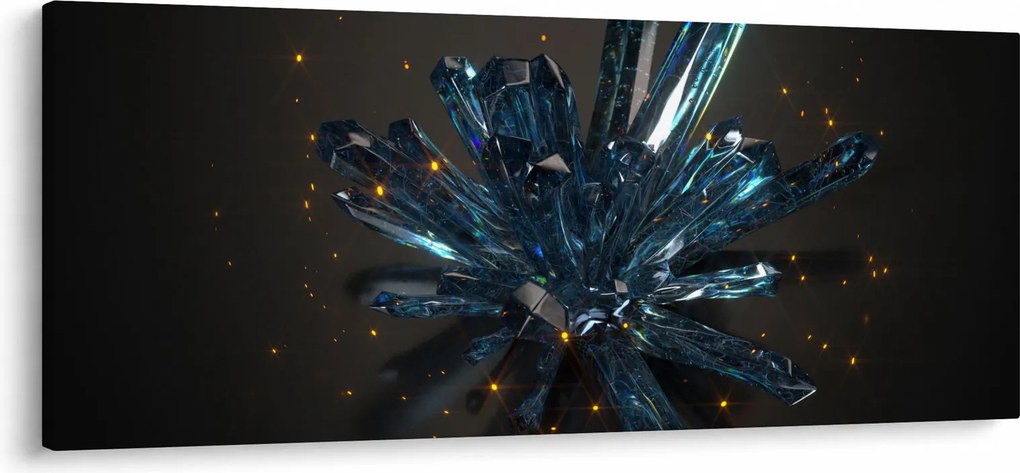 Kristály kép (120x50 cm)
