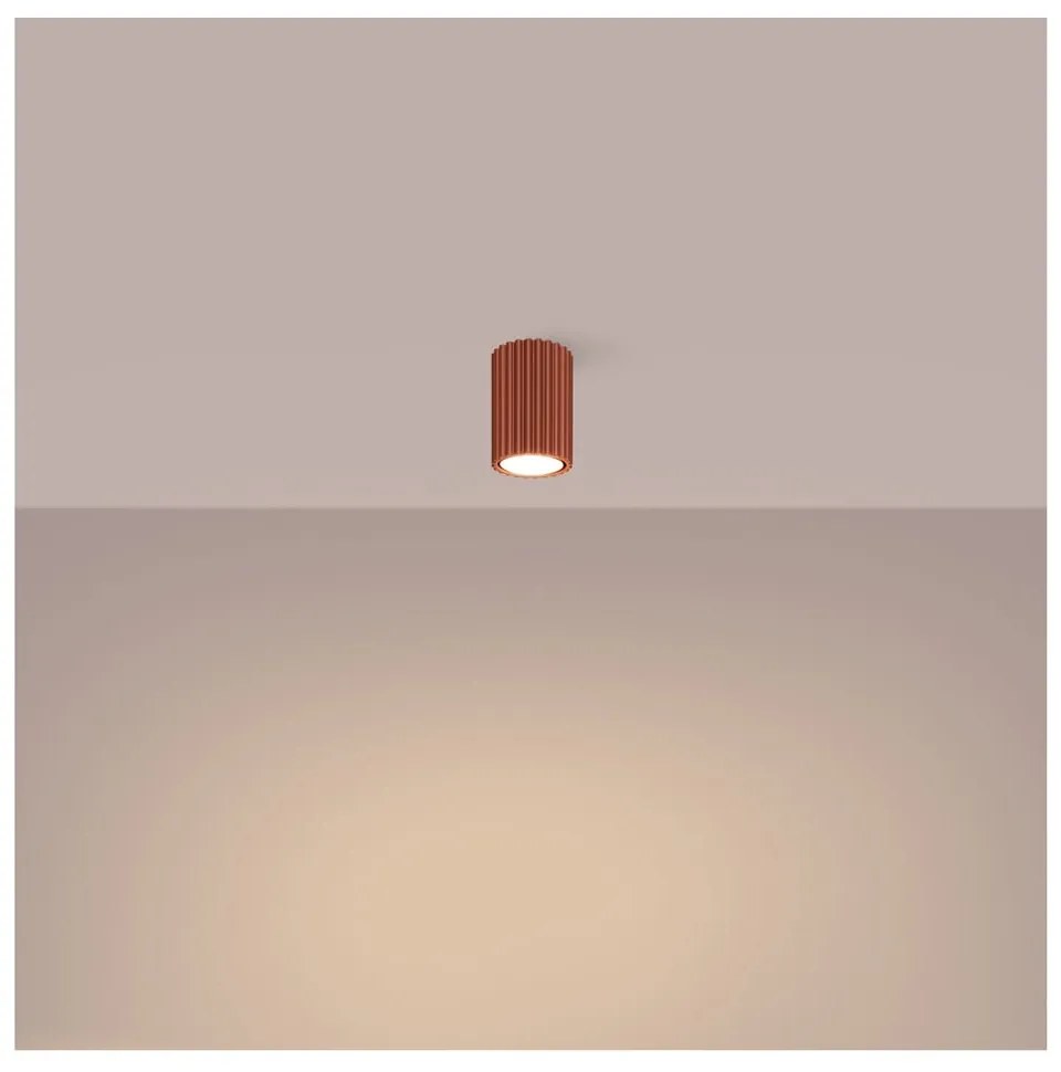 Téglavörös spotlámpa Gleam – Sollux