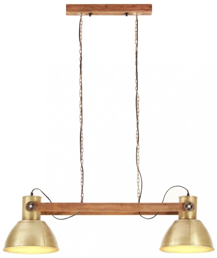 sárgaréz színű ipari függőlámpa 25 W 109 cm E27