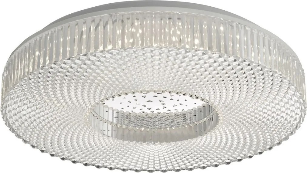 DAR LIGHTING CIM5008 CIMONA Kerek Mennyezeti Lámpa Átlátszó LED IP20