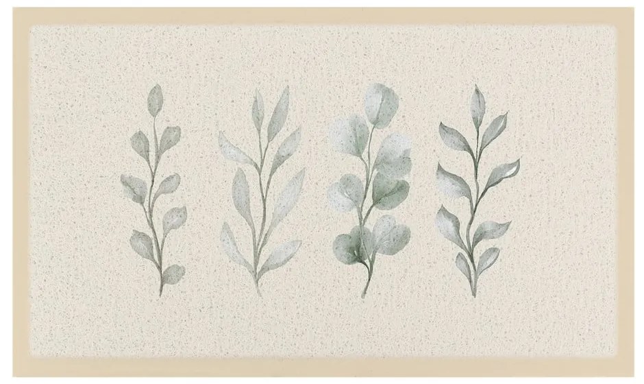 Lábtörlő 40x70 cm Neutral Leaves – Artsy Doormats