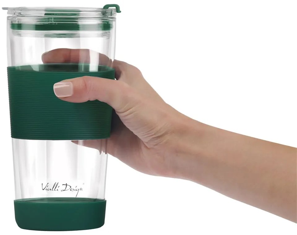 Zöld termobögre 600 ml Fuori – Vialli Design