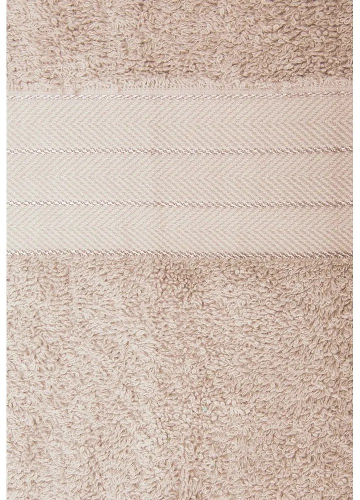 Bézs frottír pamut törölköző szett 4 db-os 50x100 cm – Good Morning