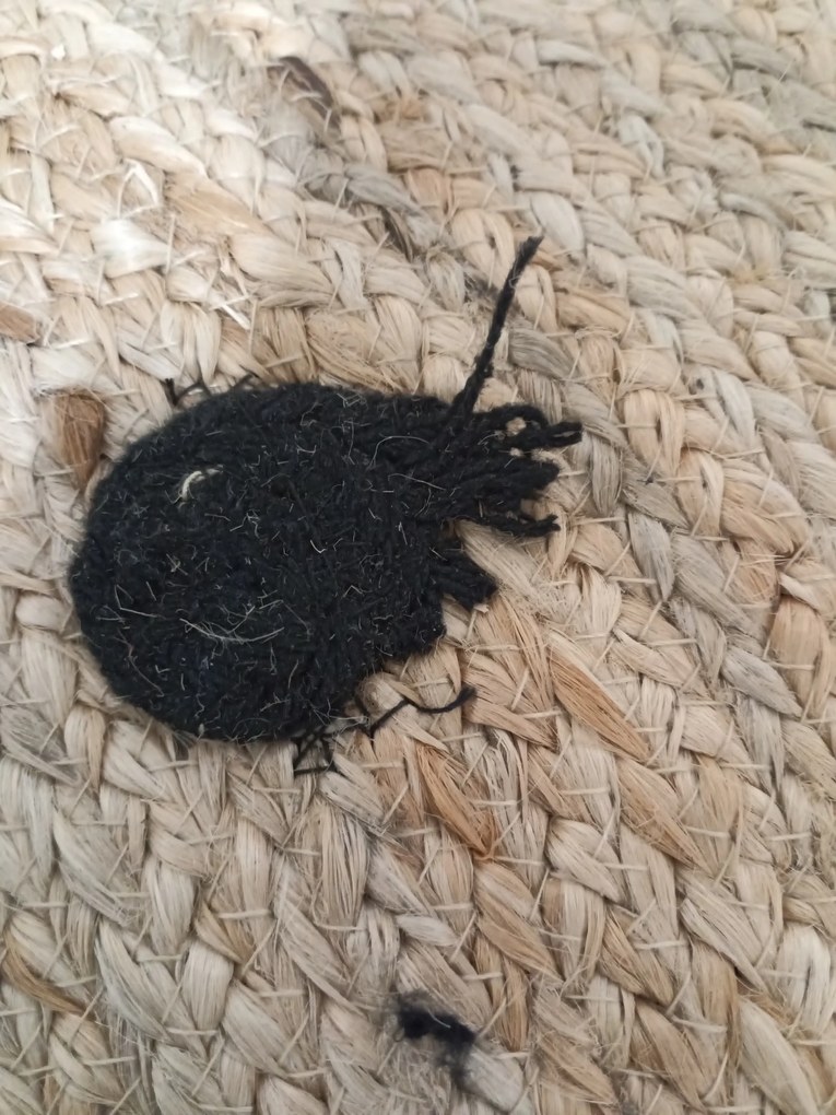 AKCIÓ Gyermek juta szőnyeg MEDVE FEJ 100 cm II. osztály