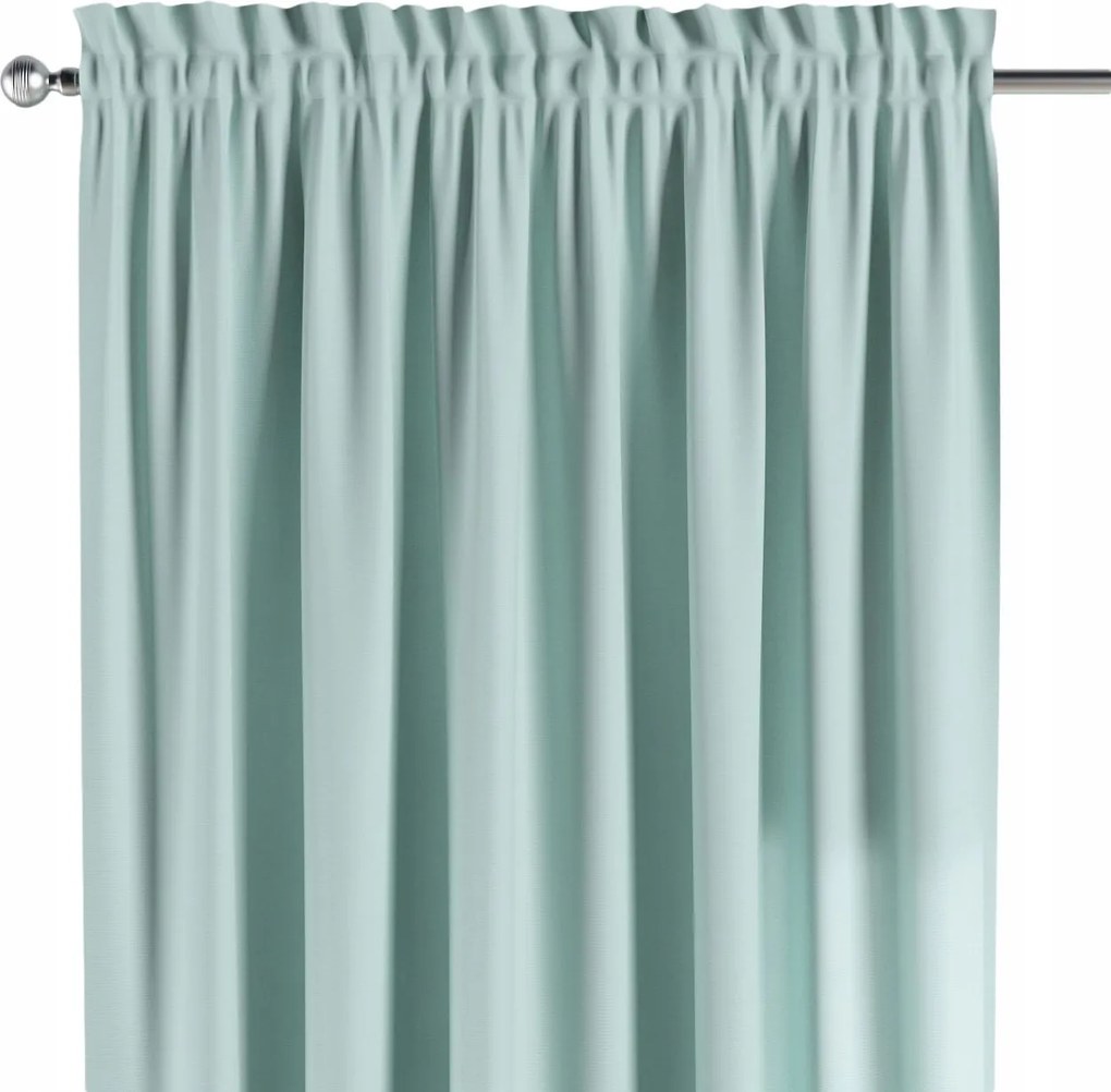 Dekoria Csatornafüggöny frufruval 1 db 130x260cm kék árnyalatok