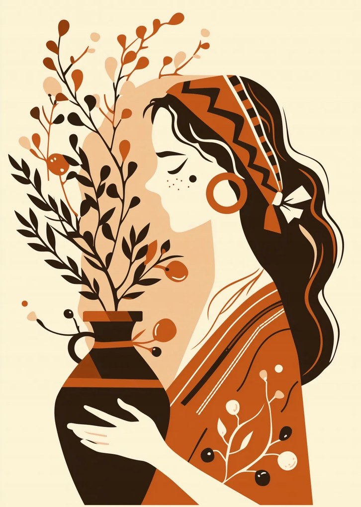 Poszter 64x90cm A saját anya természete