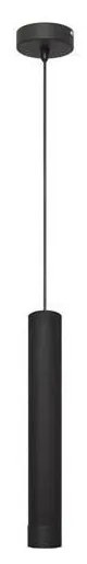 Helam LED csillár TUBA 1xGU10/4,8W/230V fekete, kábelre szerelhető HE1306