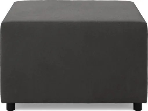 Zeus puff, szövet anyag, 70x70, szürke