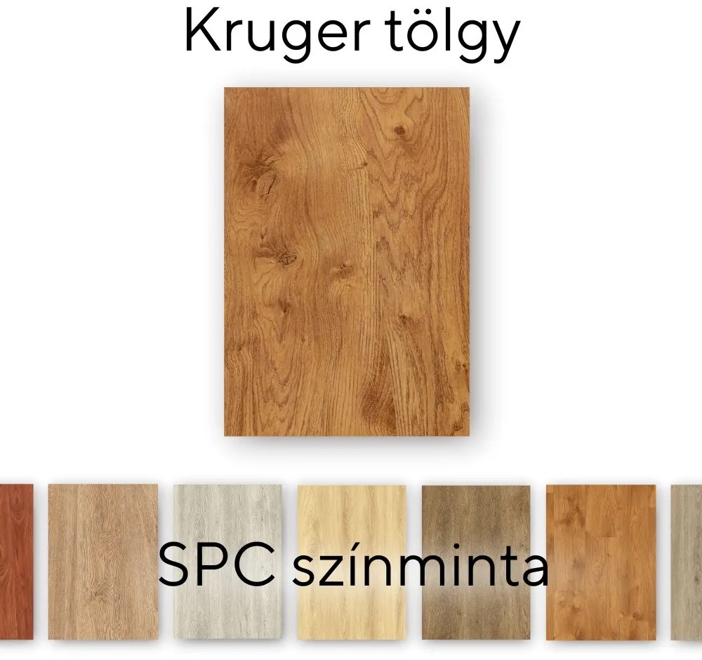 Leziter Kruger tölgy Vinyl SPC padló minta/db