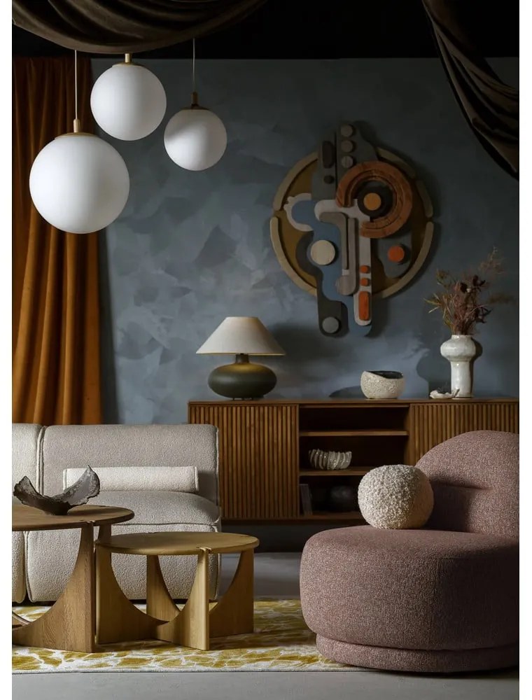 Piros fotel Ovo – Miuform