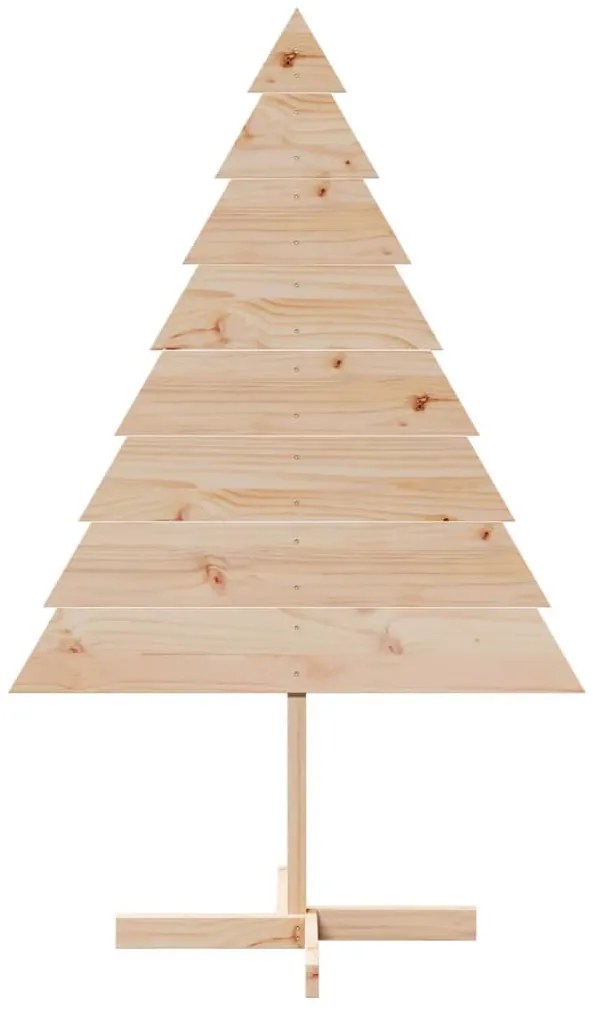 tömör fa karácsonyfa-dekoráció 150 cm