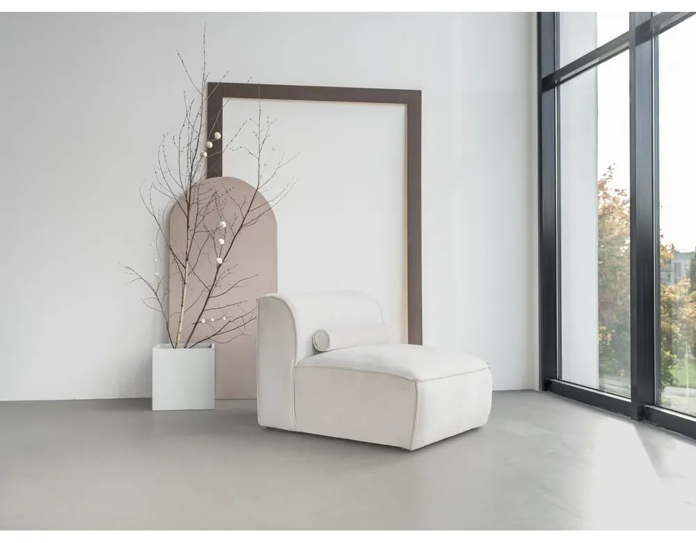 Fehér kanapé modul Flex Felix – Miuform