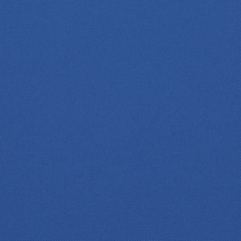 Székpárna párnával 2 pcs Kék 58 x 77 x 4.5 cm Oxford szövet