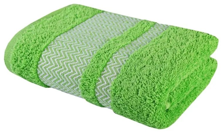 EMI Ates zöld pamut törölköző 50x90 cm