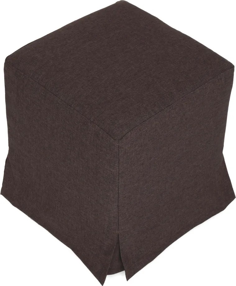 Cube puff huzat S04 - barna szövet R