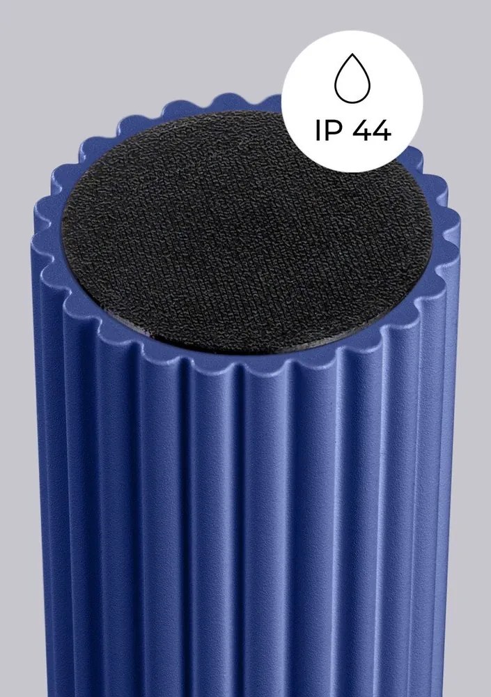 Kék mennyezeti lámpa üveg búrával ø 12 cm Orbital – Sollux