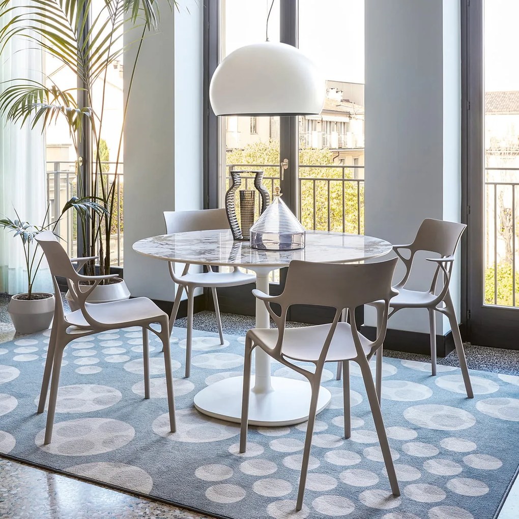 Kartell A. I. étkezőszék, több színben Szín: szürke