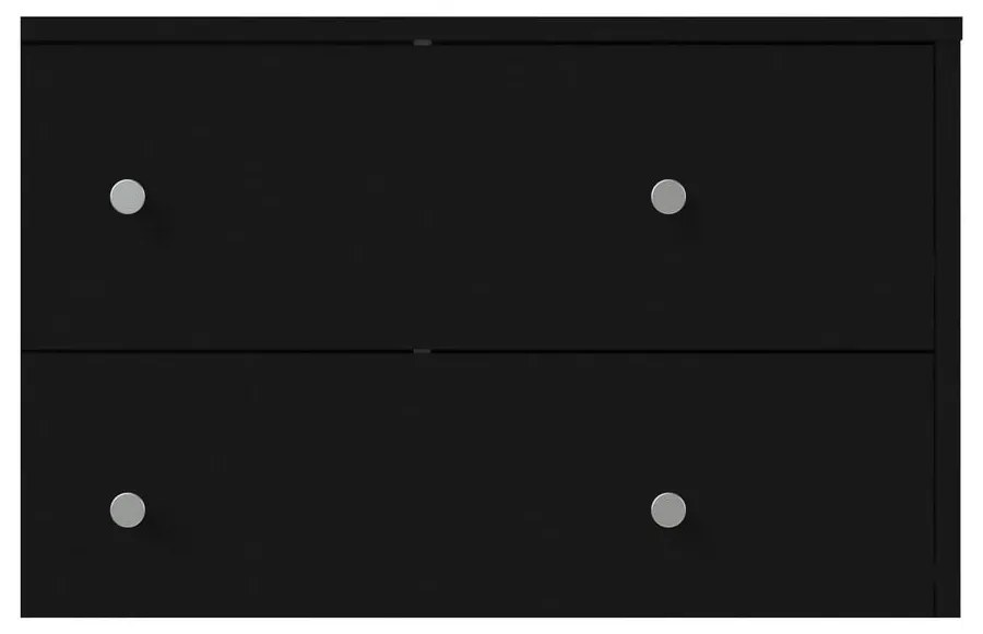 May fekete komód, 72 x 68 cm - Tvilum