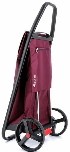 Rolser Com MF 8 Black Tube kerekes bevásárlótáska,bordó