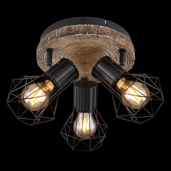 Globo 54017W-3 - Spotlámpa PRISKA 3xE27/60W/230V