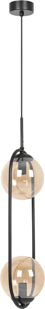 KAJA K-5121 VENTA Sárga Színű Függeszték 2xE14 10W IP20