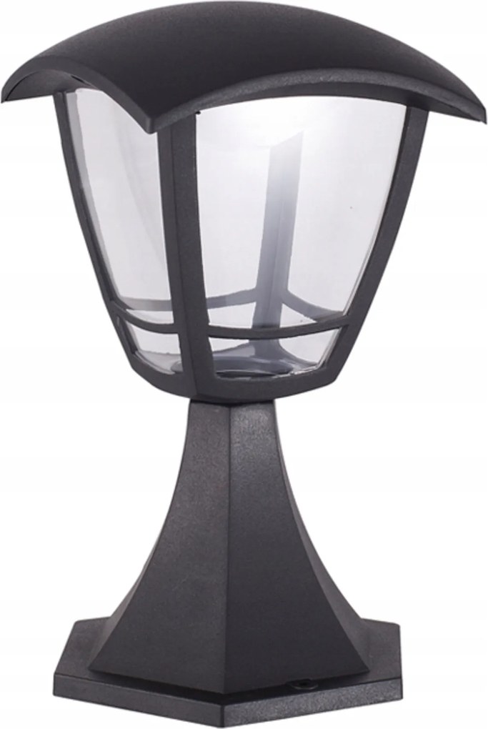 Ecolite Smd Led kültéri állványos lámpa 8W, 400lm, 3500K, IP44, fekete ZGL001B-S