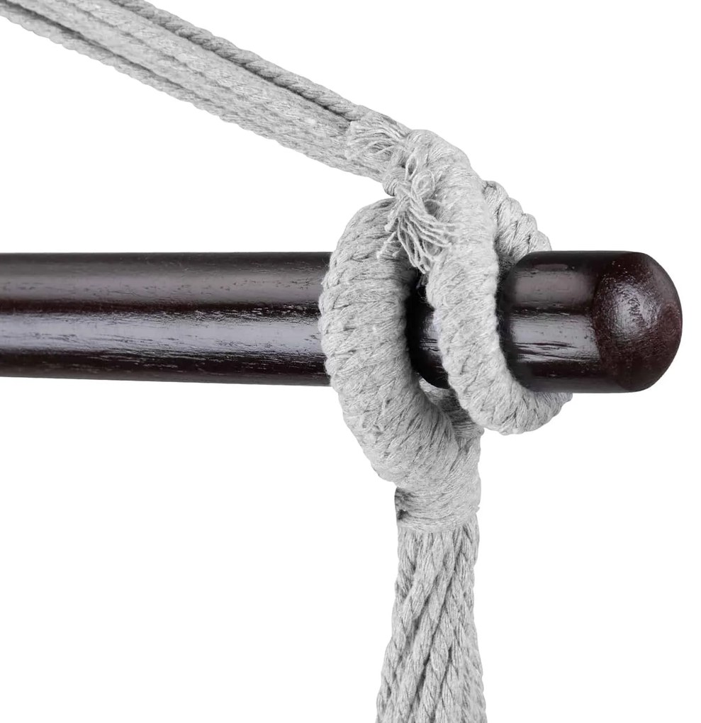 MANDY függőszék, 170x100x150cm, sötétszürke Detex