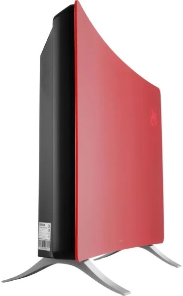 Sencor - Okos elektromos konvektor/hősugárzó 1200/2400 W/230 V IP24 Wi‑Fi piros