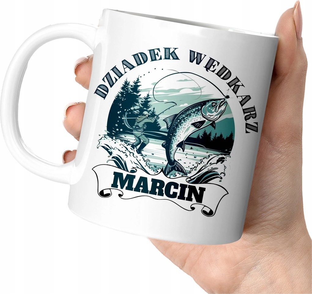 Horgász Nagypapa Bögre Személyre Szabható Névvel Nagypapa Napja