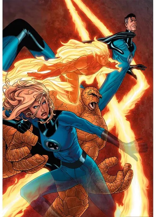 A Fantasztikus 4-es Flame 500 db-os Compact puzzle Clementoni