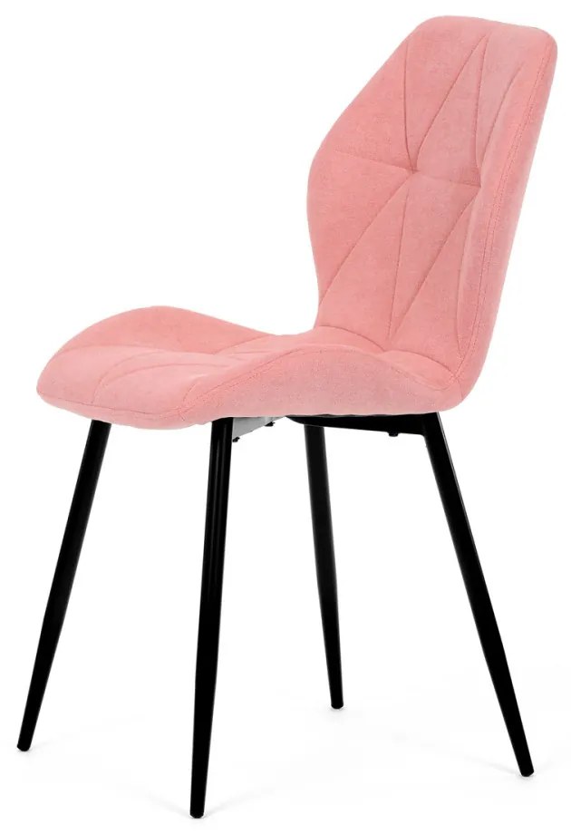 Scaun modern de sufragerie roz CT-285